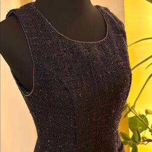 Elegant Black Sleeveless Dress